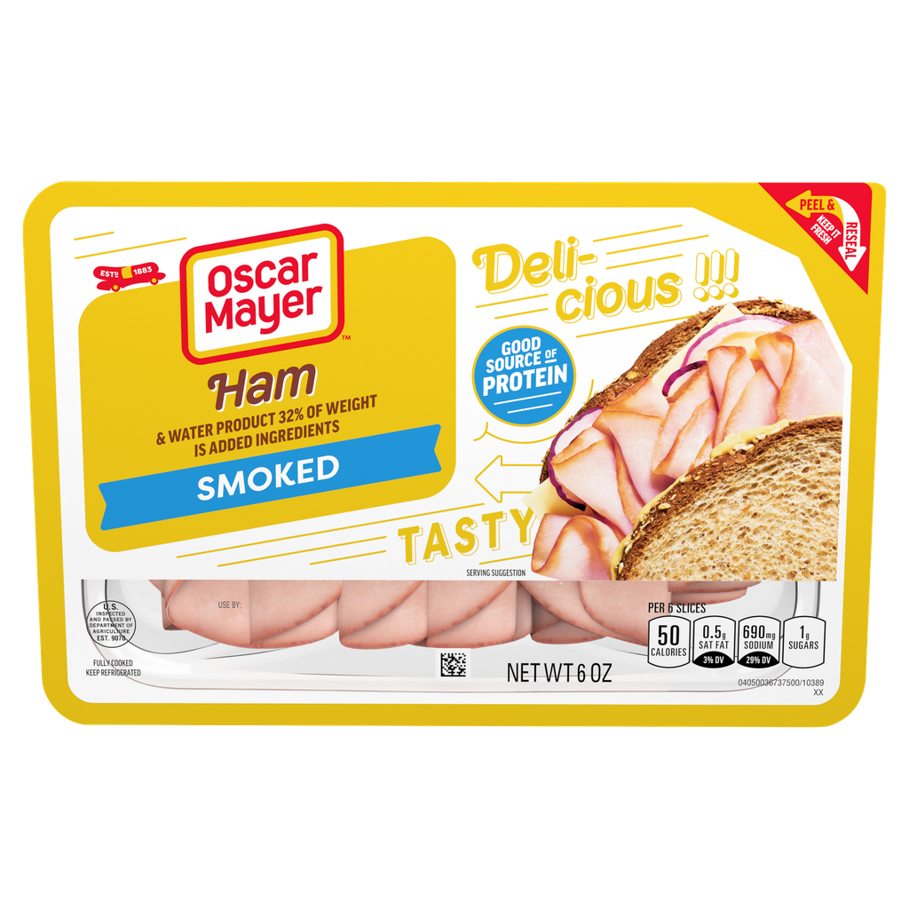 OSCAR MAYER HAM SMOKED 6oz