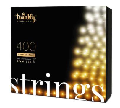 TWINKLY LED AWW 400 STRINGS GOLD GEN II